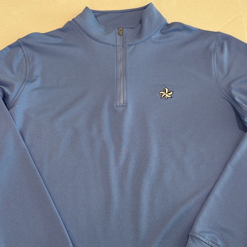 Peter Millar blue Perth 1/4 zip men’s large